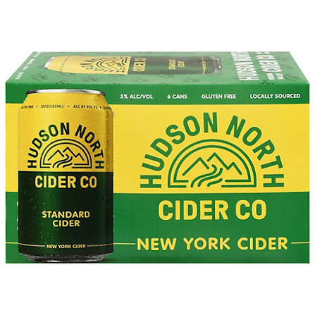 Hudson North Standard Cider(12oz 6pk Can)