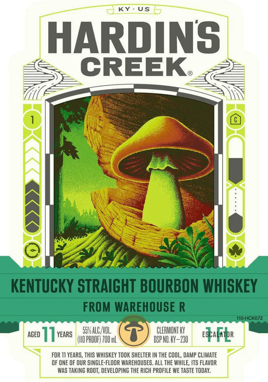 Hardin's Creek Wharehouse Series 1 'Mushroom' 11-year Bourbon (750ml)