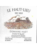 Huet Vouvray Le Haut Lieu Sec - 2023 (750ml)