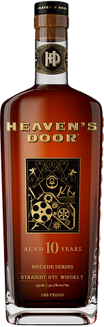 Heaven's Door Decade Series 10 Year Old Straight Bourbon Whiskey (750ml)