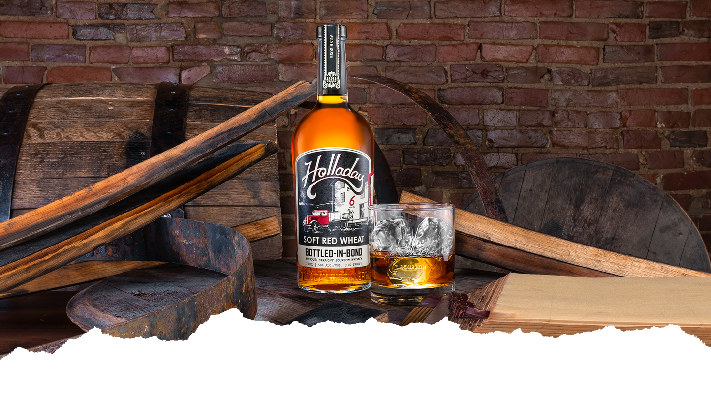 Ben Holladay 'Soft Red Wheat' Bottled in Bond Straight Bourbon 6-Year (750ml)