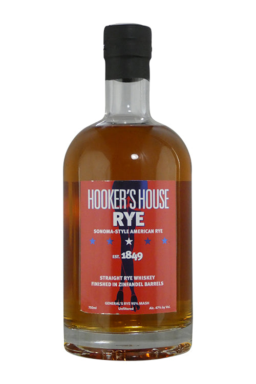 Hookers House Rye Finished in Zinfandel Barrels (750ml)