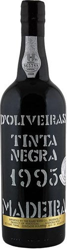 D'Oliveira Tinta Negra Medium Dry Madeira - 1995 (750ml)