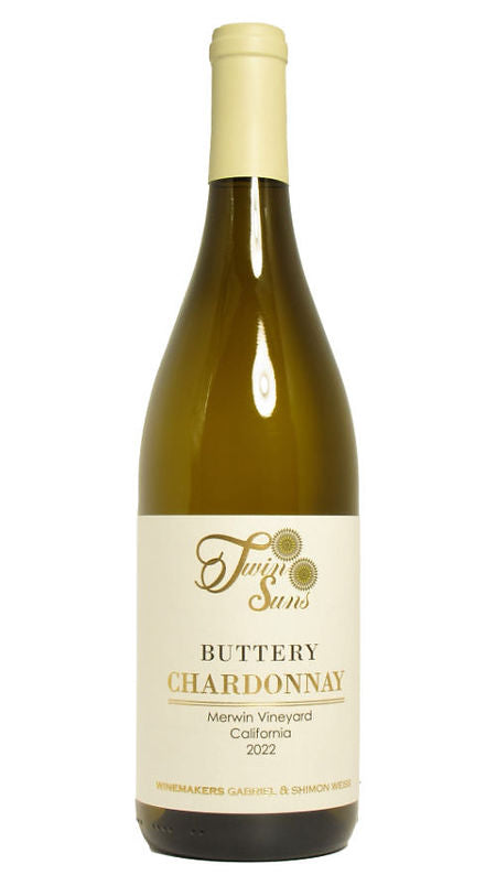 Twin Suns Elk Vineyard Buttery Chardonnay  - 2023 (750ml) Kosher Mevushal