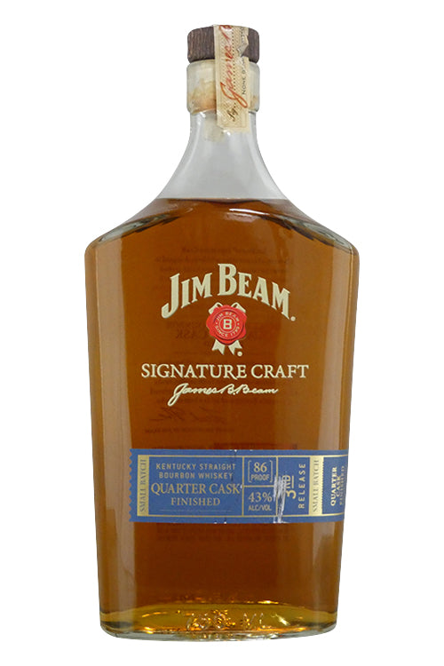Jim Beam Signature Craft ¼ Cask Finish Single Barrel 3rd release 86 proof 2014 (750ml)