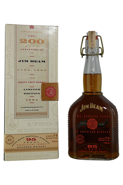 ジムビーム JIM BEAM 200周年記念ボトル 750ml Jim Beam 200th Anniversary(750ml) – Cellar.com
