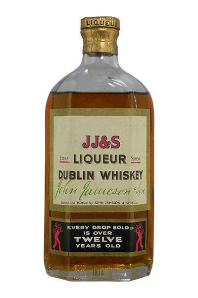 JJ&S Jameson Extra Special 12 Year Irish Whiskey 1960's Bottling
