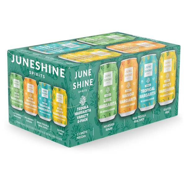 Juneshine Margarita Variety Pack (12oz Can 8 Pk)