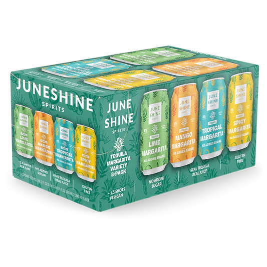 Juneshine Margarita Variety Pack (12oz Can 8 Pk)