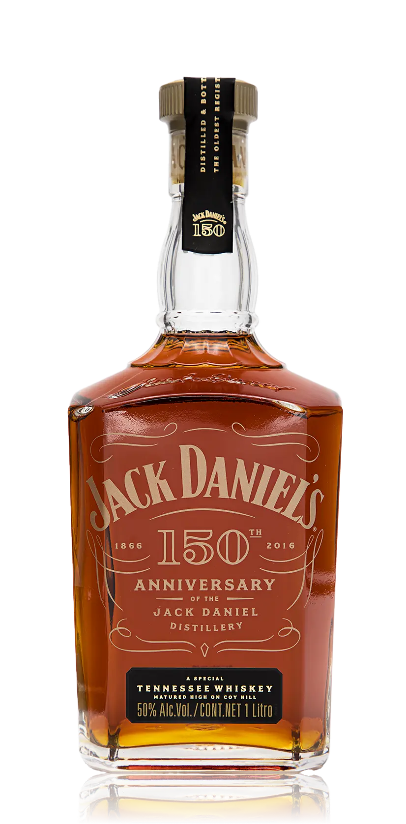 Jack Daniel's 150th Anniversary Decanter with Box - 2016 Release (1L)