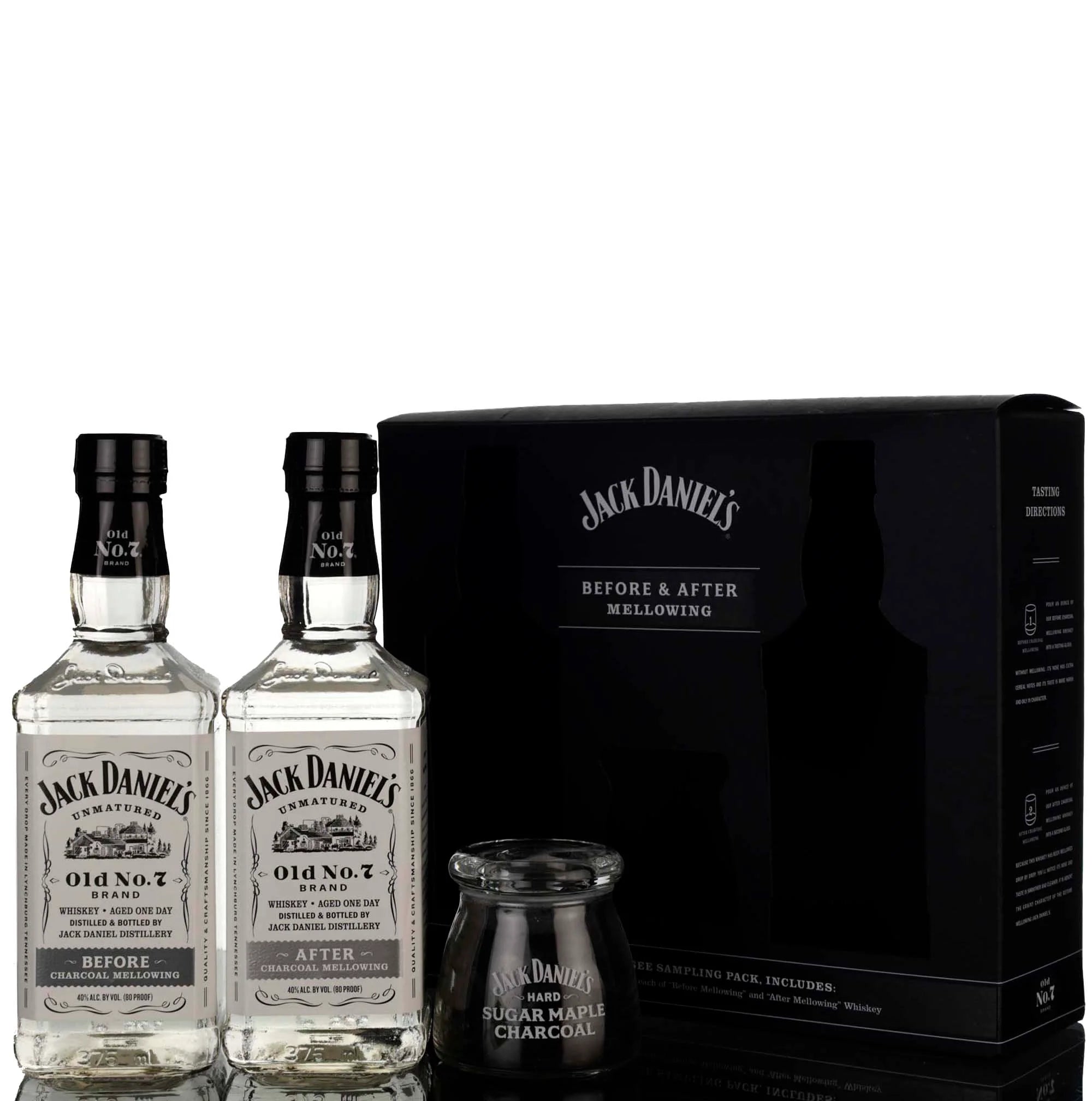 Jack Daniel's Before and After Charcoal Mellowing Set with Box - 2019 ...