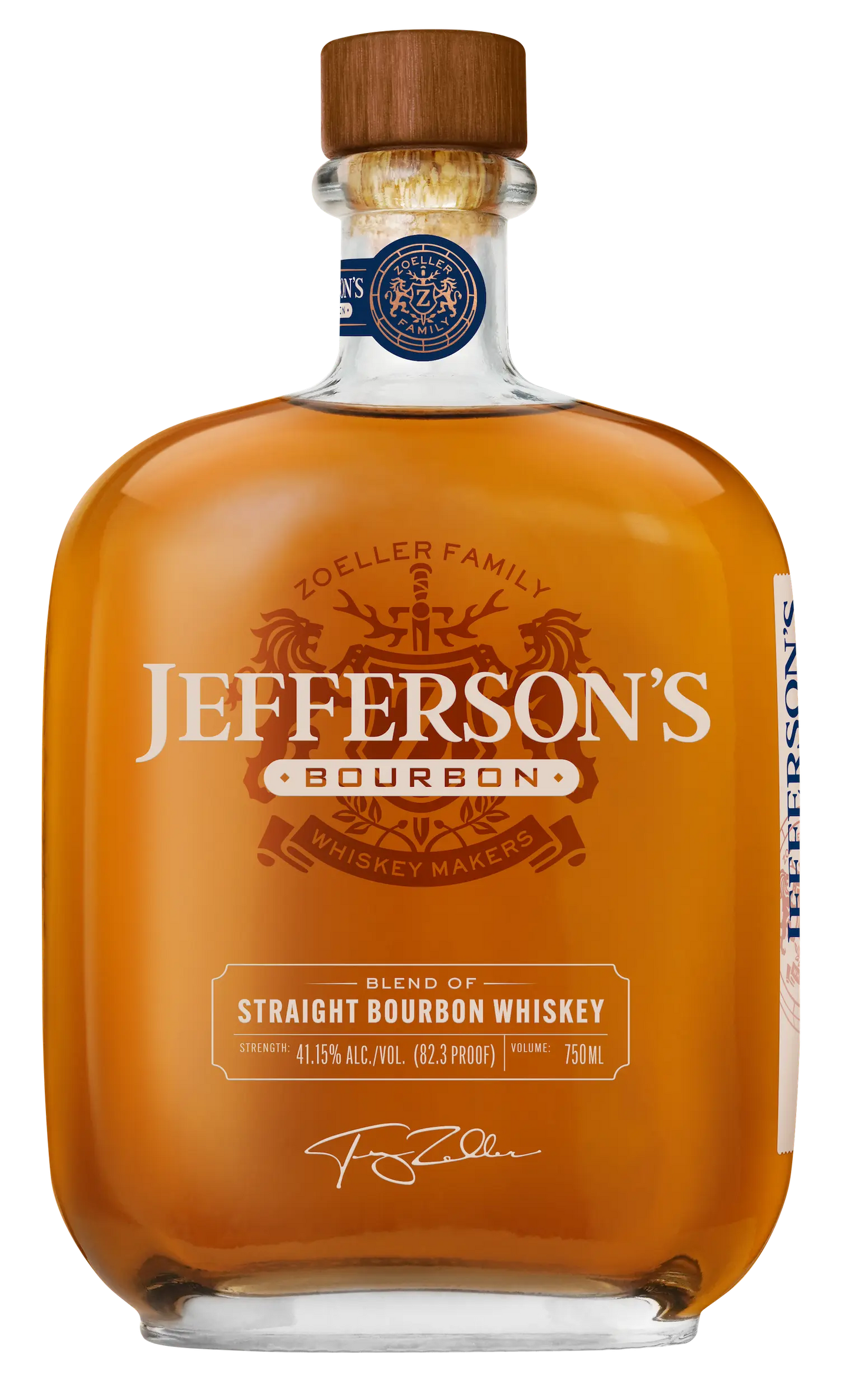 Jefferson's Blend of Straight Bourbon Whiskey (750ml)