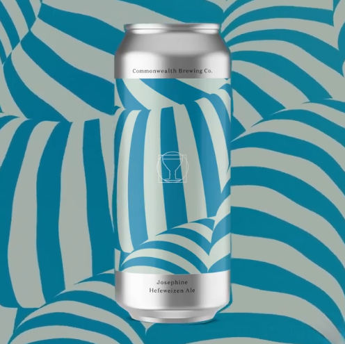 Commonwelth Brewing Co. Josephine Hefe(16oz Can 4pk)
