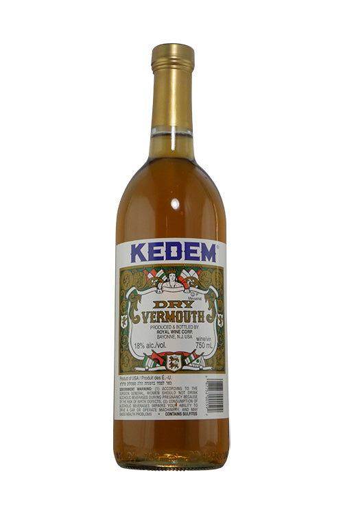 Kedem Dry Vermouth (Kosher) Mevushal - NV (750ml)