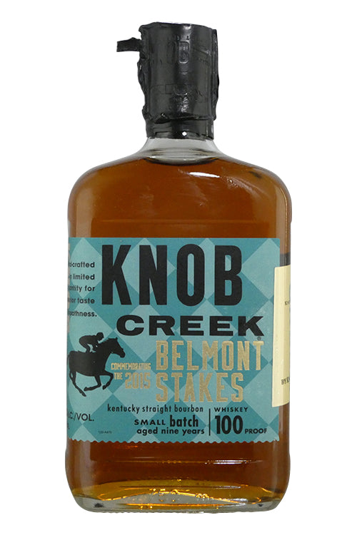 Knob Creek Bourbon Commemorating The 2015 Belmont Stakes 2015 9 Year 100 Proof (750ml)