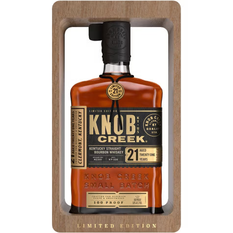 Knob Creek Bourbon 21-year (750ml)
