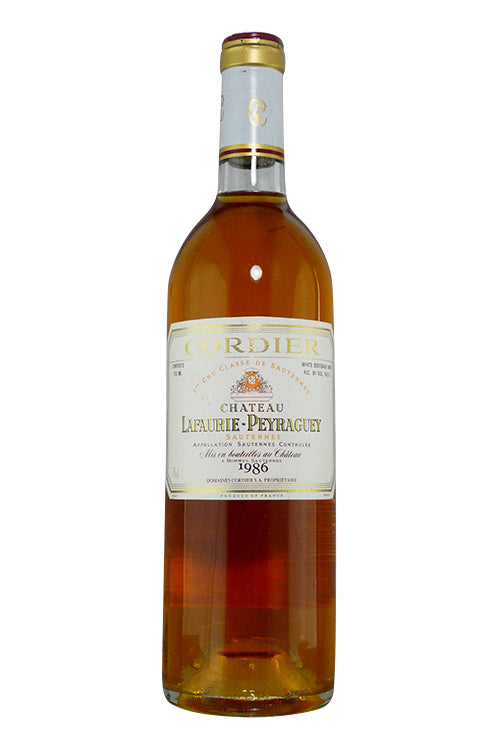 Cordier Chateau Lafaurie-Peyraguey Sauternes - 1986 (750ml)