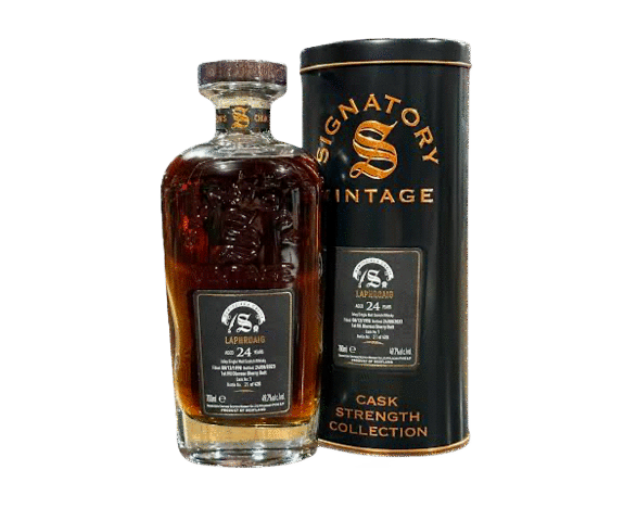 1998 Signatory Vintage Cask Strength Collection Laphroaig 24 Year Old Single Malt Scotch Whisky (700ml) - PRESALE