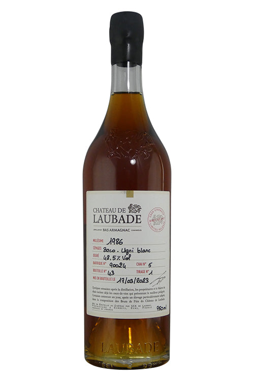 Laubade Armagnac 1986 Cask Strength (750ml)