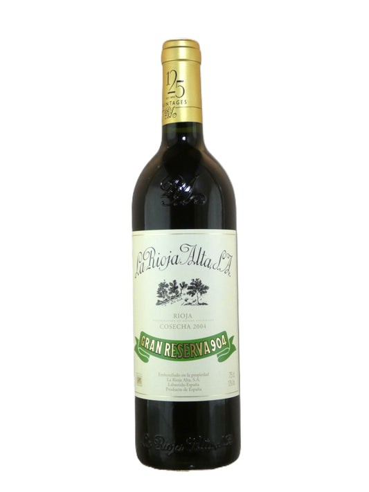 La Rioja Alta S.A. Gran Reserva 904 - 2004 (750ml)