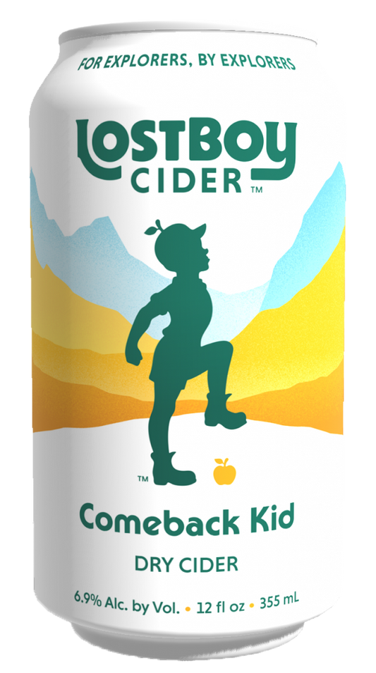 Lost Boy Hard Cider Comeback Kid (12oz Can 6 Pk)