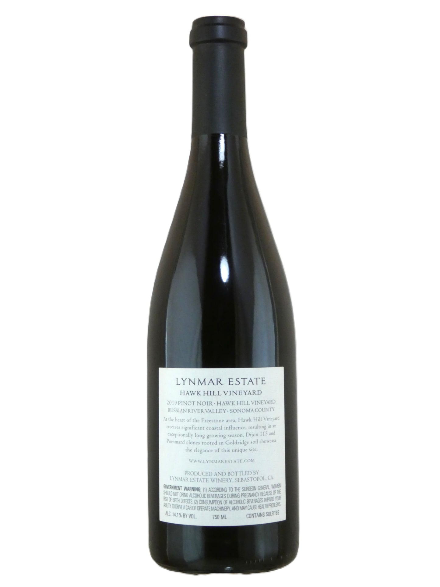 Lynmar Estate  Pinot Noir  Hawk Hill - 2019 (750ml)