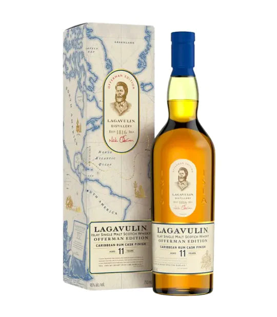 Lagavulin 11 year Offerman Caribean Rum Cask (750ml)