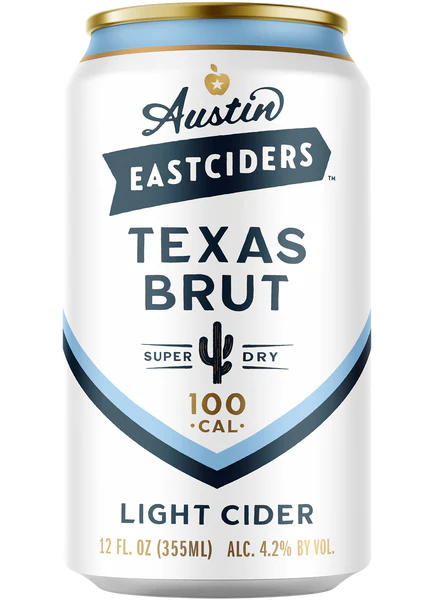 Austin East Texas Brut Cider (12oz Can 6 Pk)