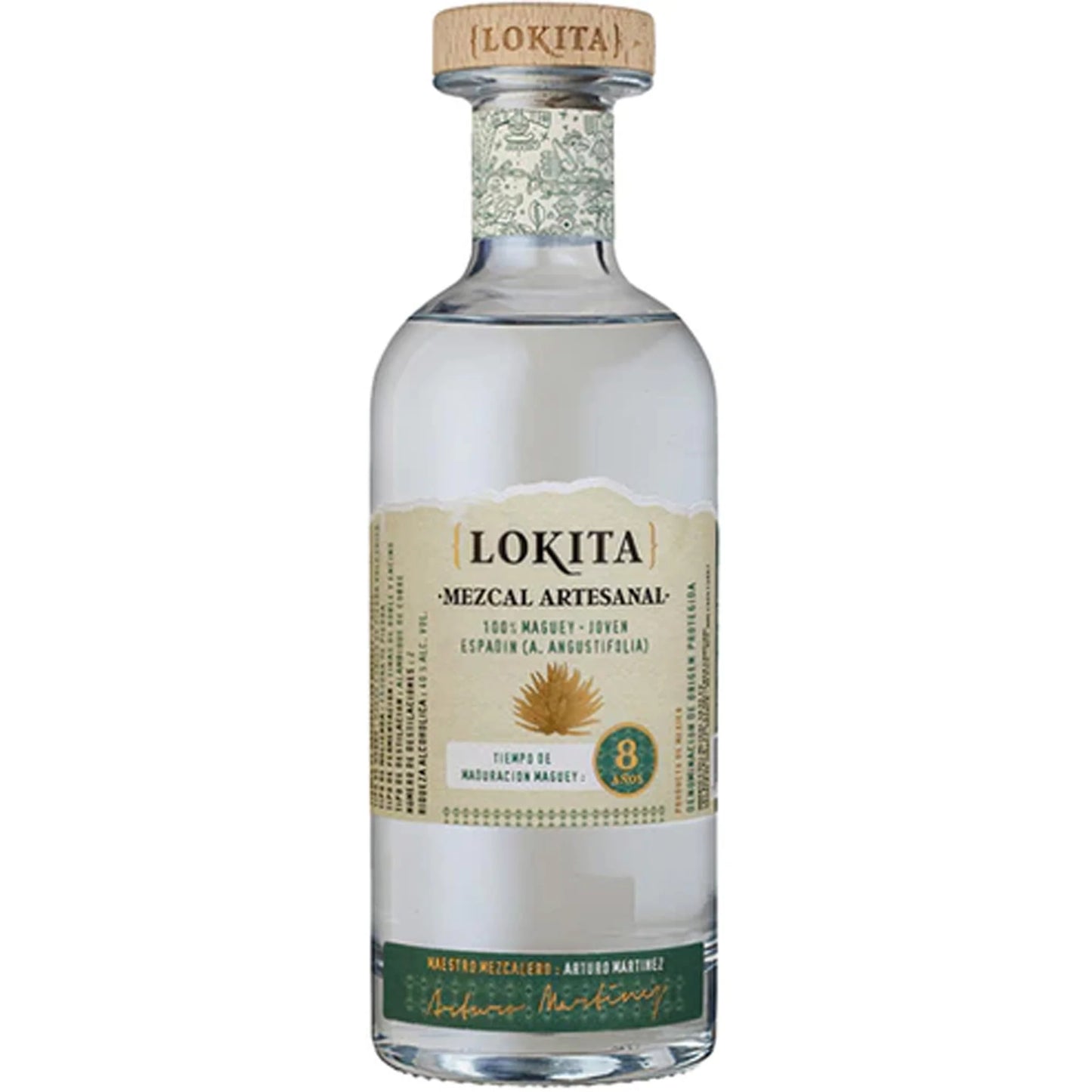 Lokita Mezcal Artesenal Espadin 8 Anos (750ml)