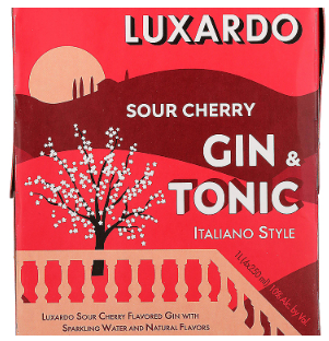 Luxardo Sour Cherry G&T Italiano Style RTD (200ml Btl 4 PK)