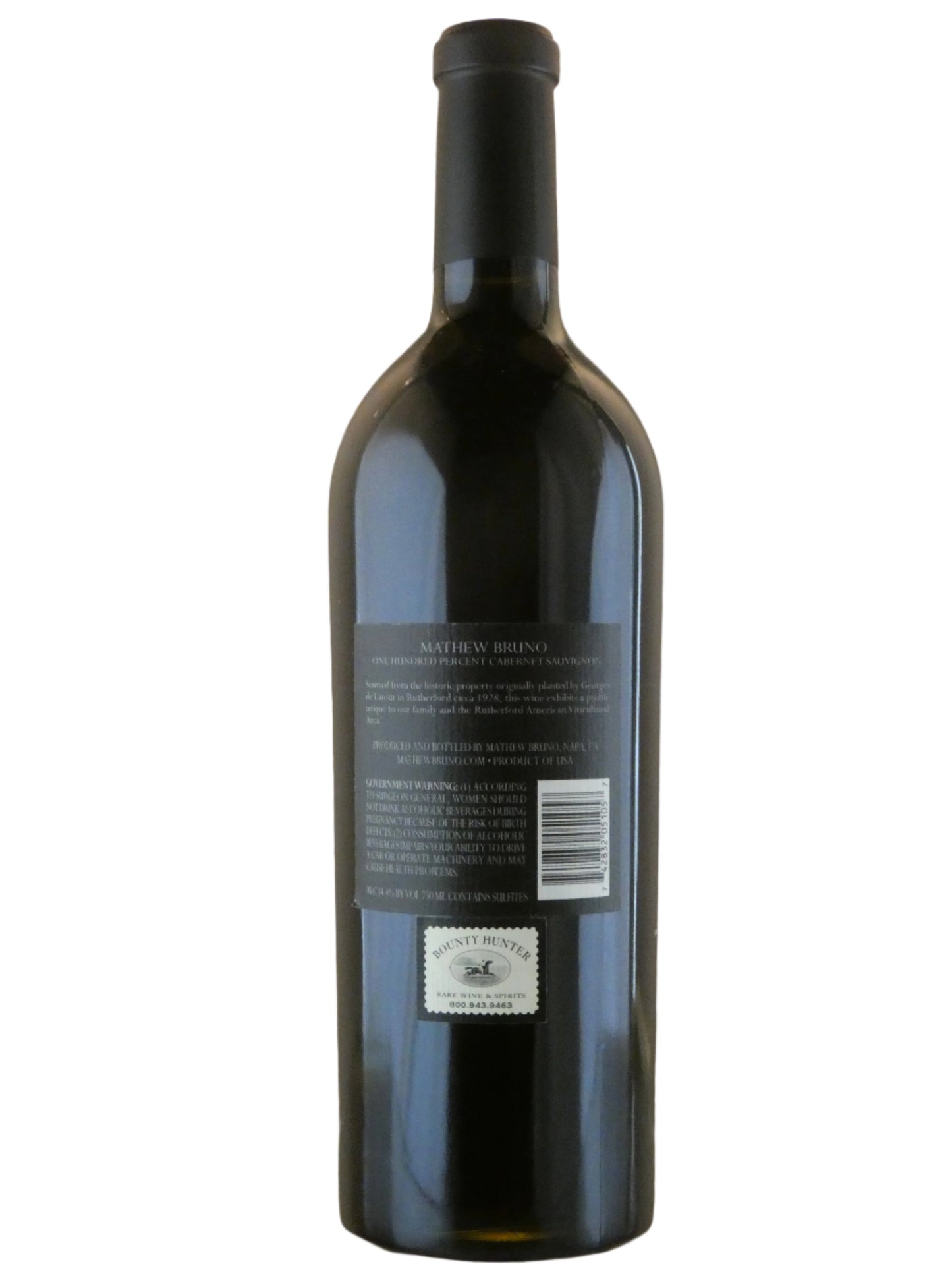Mathew Bruno Cabernet Sauvignon - 2012 (750ml)
