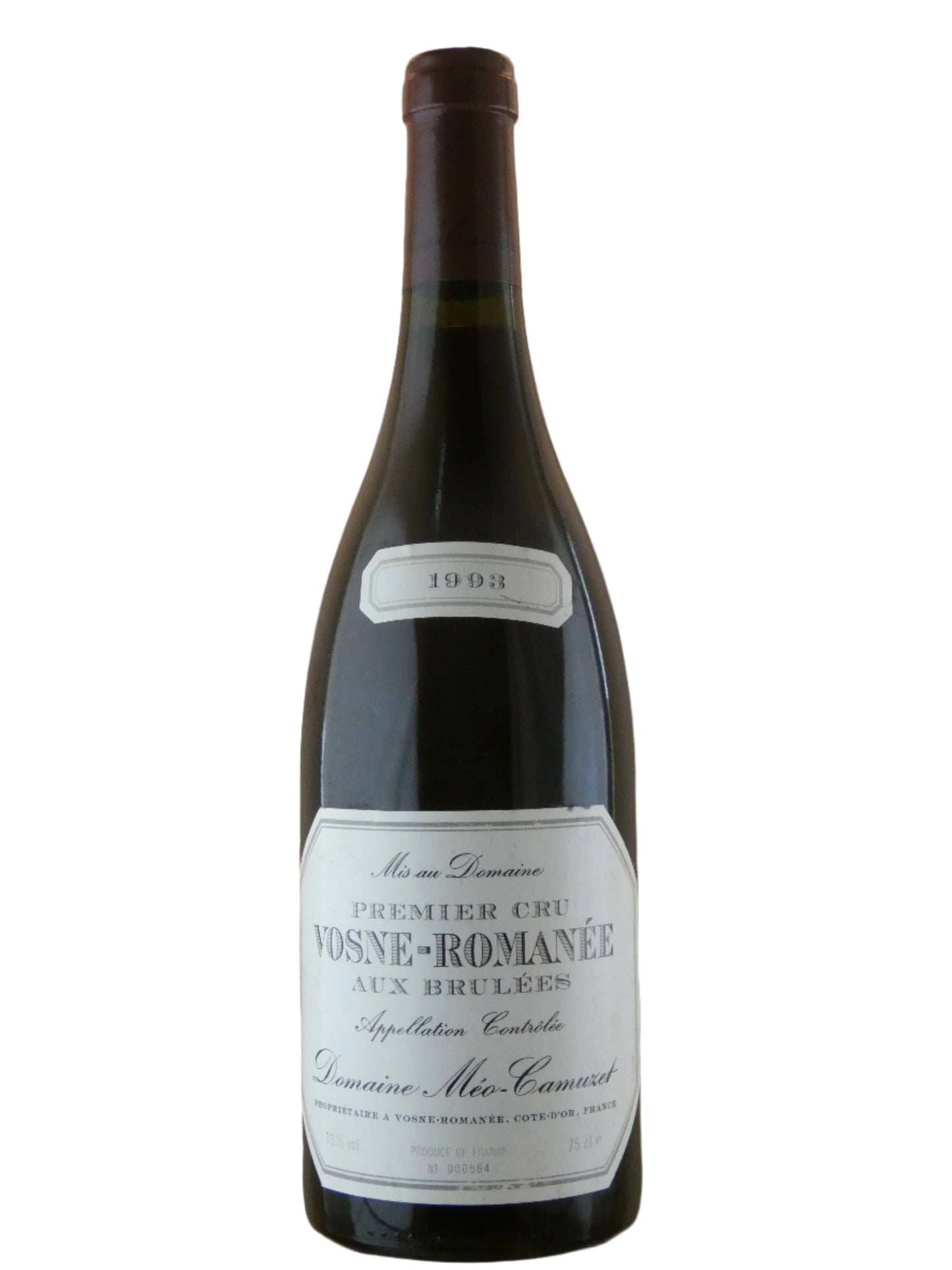 Meo-Camuzet Aux Brulees Vosne-Romanee 1er Cru -1993 (750ml)