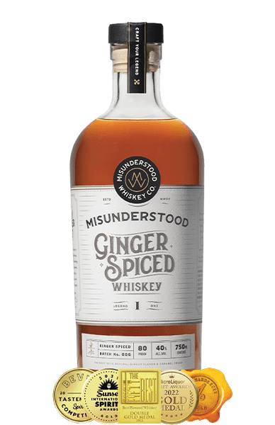 Misunderstood Ginger Spiced Whiskey (750ml)