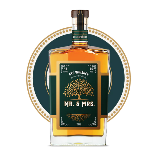 Mr.& Mrs. Green Oak Tree 5 Year Rye Whiskey  (750ml)