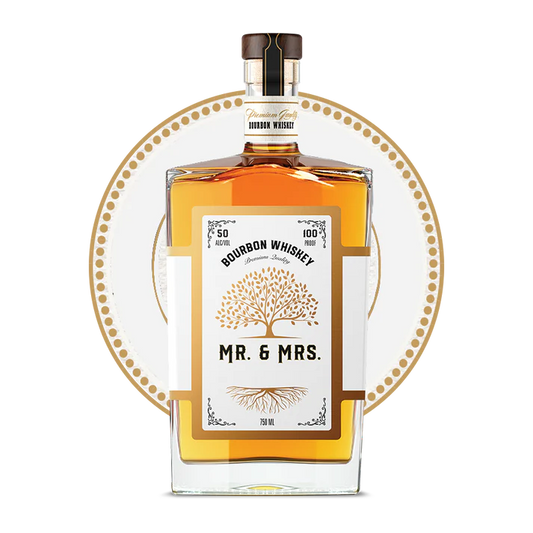 Mr.& Mrs. White Oak Tree 5 year Wheated Bourbon  (750ml)