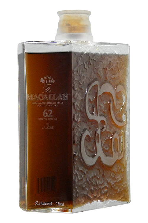 Macallan 62-Year-Old in Lalique (750ml) No Box