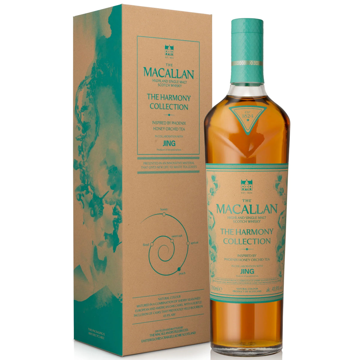 Macallan Harmony Collection Jing Tea Phoenix Honey Orchid Single Malt Scotch (700ml)