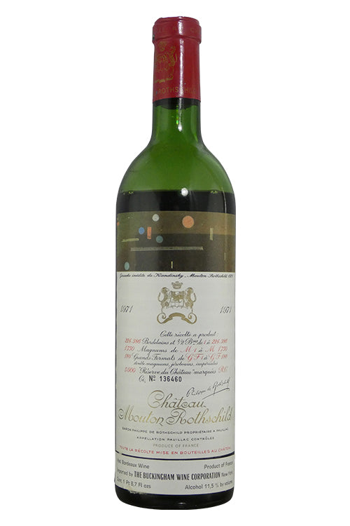 Mouton Rothschild Low Shoulder- 1971 (750ml)