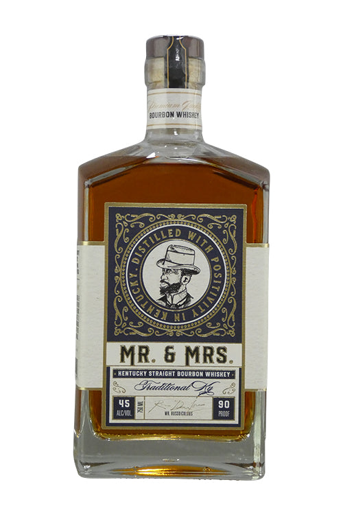 Mr.& Mrs.Traditional Kentuckian Blue 5 year Bourbon  (750ml)