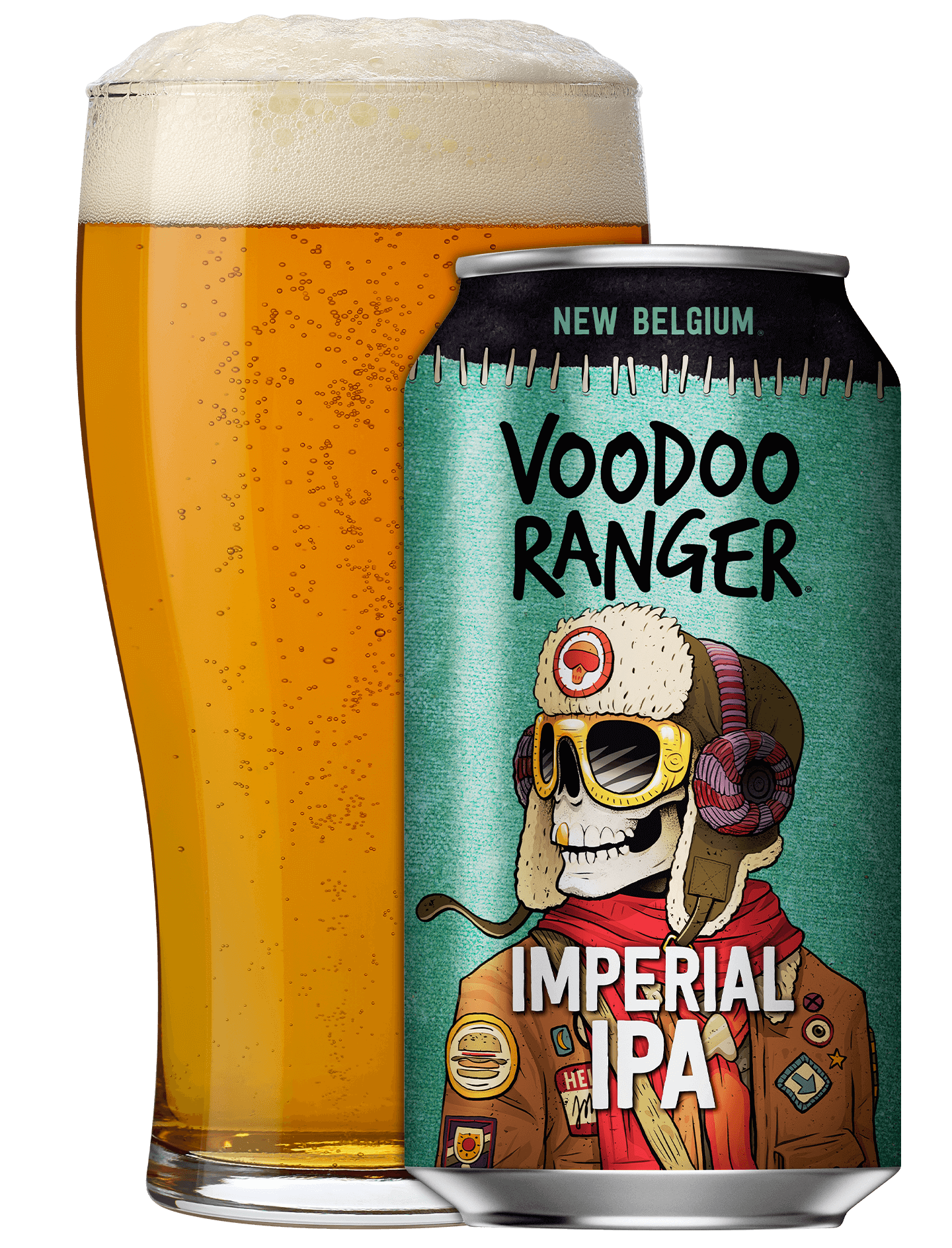 New Belgium Imperial IPA Voodoo Ranger (19.02 oz Can)