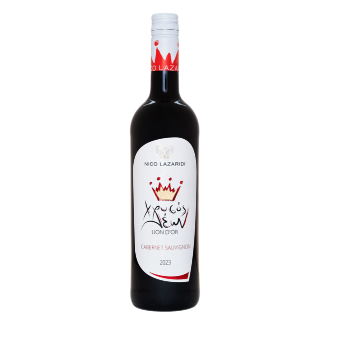 Nico Lazaridi Cabernet Sauvignon Lion D'or IGP Pangeon - 2023 (750ml)