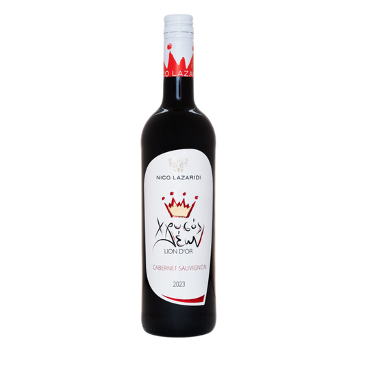 Nico Lazaridi Cabernet Sauvignon Lion D'or IGP Pangeon - 2023 (750ml)