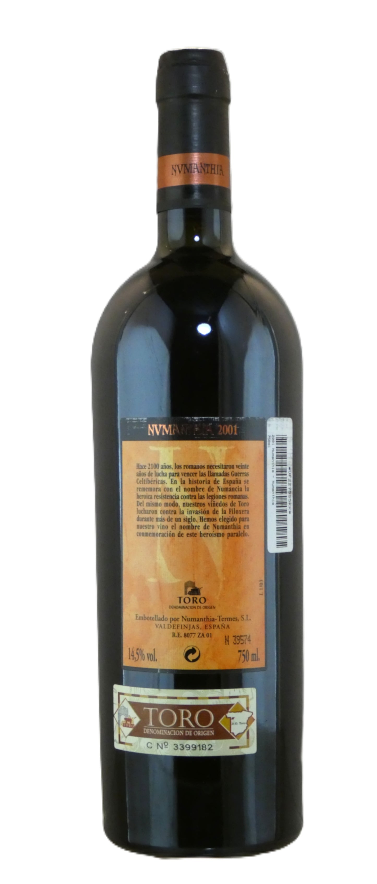 Numanthia Toro - 2001 (750ml)