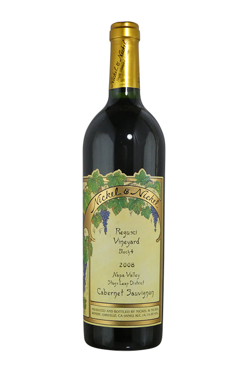 Nickel & Nickel Regusci Vineyard Block 4 Cabernet Sauvignon- 2008 (750ml)