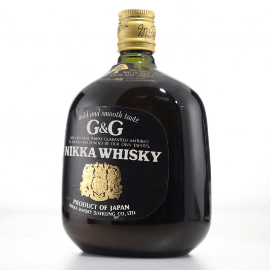 Nikka G&G Black Label Bottling 1980's Release  (750ml)