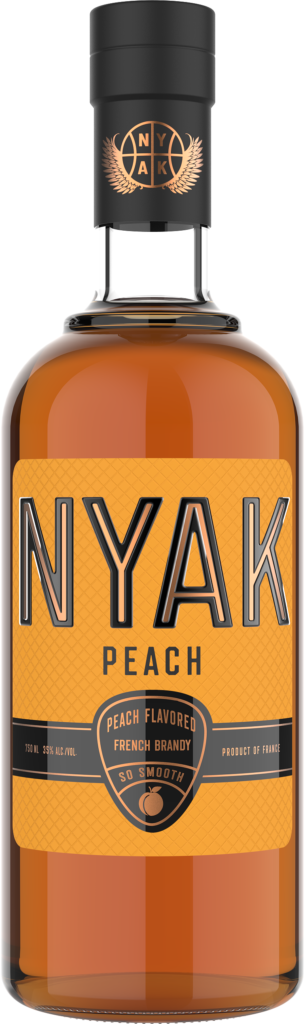 Nyak Peach Flavored French Brandy NV - (750ml)