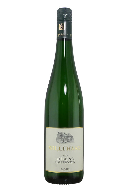 Willi Haag Riesling QbA Halbtrocken -2022 (750ml)