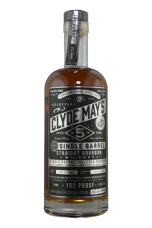 Clyde May's 5yr Single Barell (750ml)