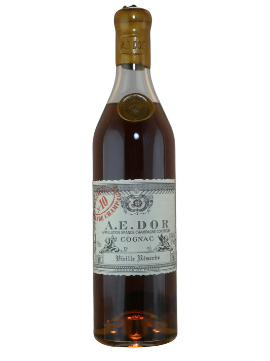 A.E. Dor Vieille Reserve No. 10 Grande Champagne Cognac (no Box) (750ml) (A Chicago Wine Markets Selection) NWS