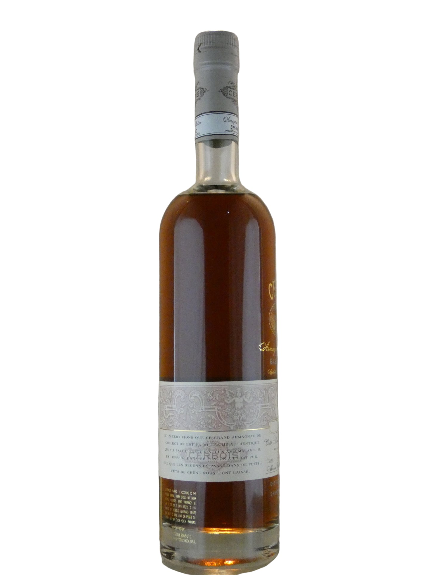 Cerbois Vintage Bas Armagnac- 1946 (Bottled in October 2006) (750ml)